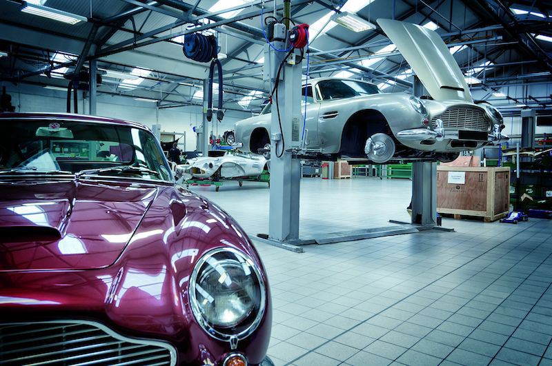 Реставрация Aston Martin