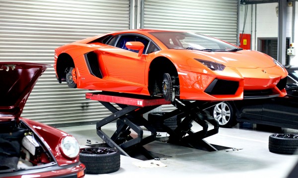 Покраска дисков Lamborghini